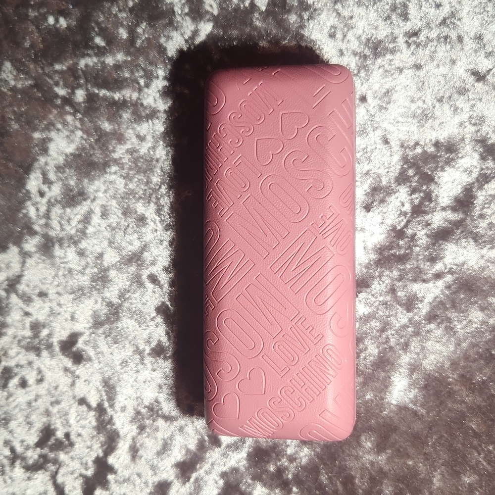 NWOT Love Moschino Pink Sunglasses Case